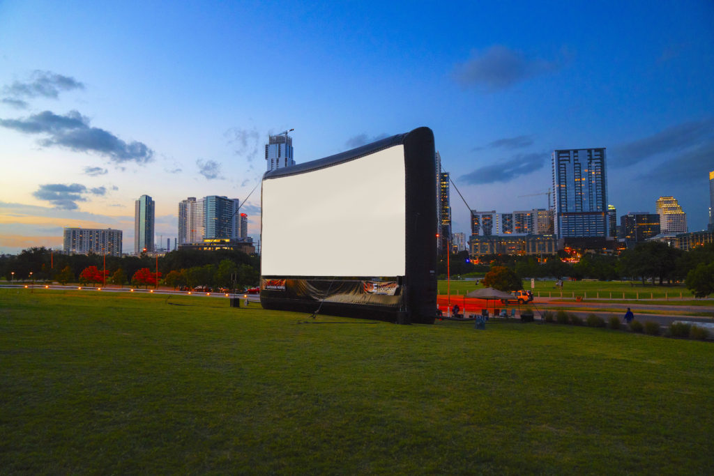 Projector Screen Rentals Outdoor Movies Inflatable Movie Screen Rentals
