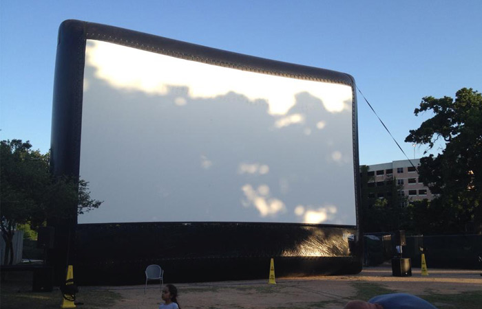 xtreme outdoor screen movie rental