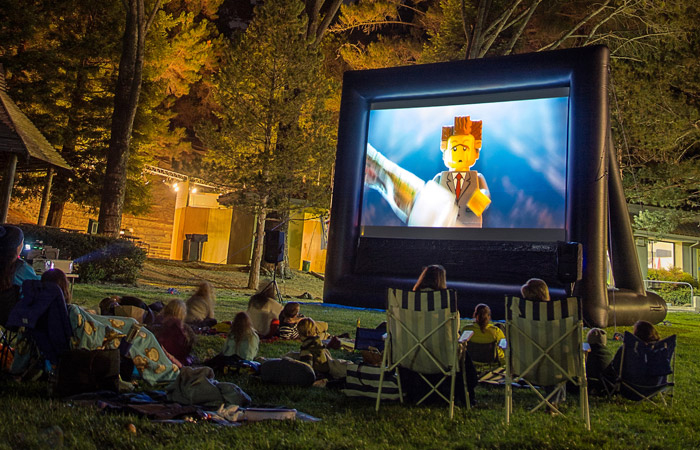 premiere outdoor screen movie rental