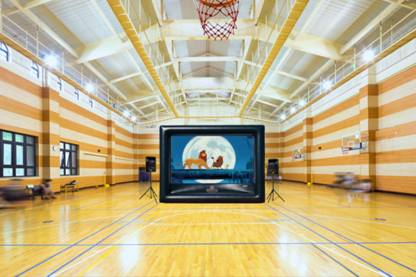indoor movie screen rentals